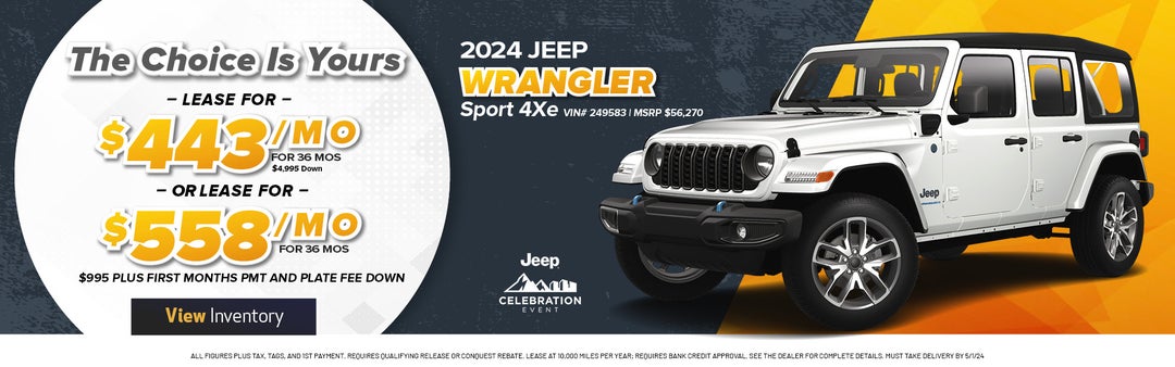 2024 Jeep Wrangler Sport 4Xe