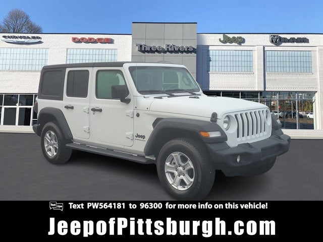 2023 Jeep Wrangler for sale Pittsburgh PA | Jeep Wrangler Near Me | Three  Rivers